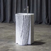 Antonio Lupi Controverso lavabo freestanding in pietra CONTROVERSO